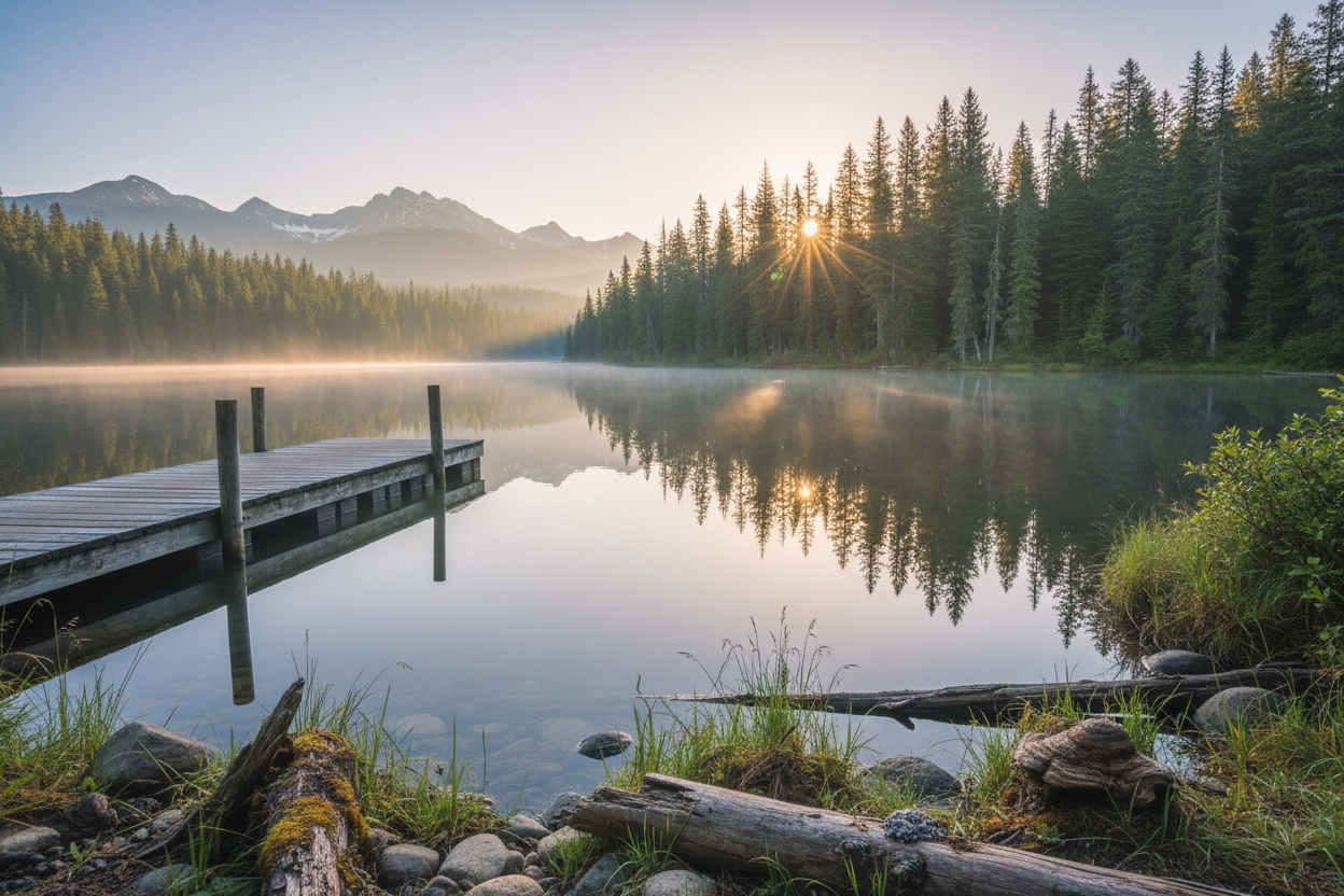 Realistic Outdoor scene with photorealistic feel